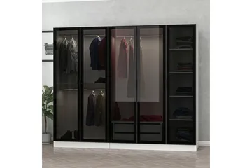 Fruitland Garderob 225 cm - Vit - Förvaring - Garderober & garderobssystem