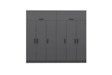 Fruitland Garderob 270 cm - Antracit - Förvaring - Garderober & garderobssystem