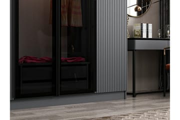 Fruitland Garderob 270 cm - Antracit - Förvaring - Garderober & garderobssystem