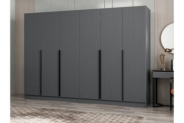 Fruitland Garderob 270 cm - Antracit - Förvaring - Garderober & garderobssystem