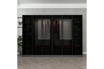 Fruitland Garderob 270 cm - Antracit - Förvaring - Garderober & garderobssystem