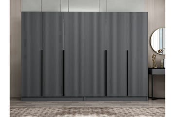 Fruitland Garderob 270 cm - Antracit - Förvaring - Garderober & garderobssystem