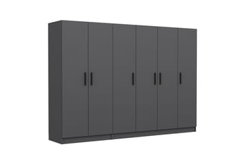 Fruitland Garderob 270 cm - Antracit - Förvaring - Garderober & garderobssystem