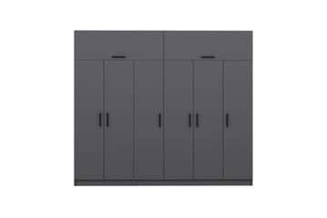 Fruitland Garderob 270 cm - Antracit - Förvaring - Garderober & garderobssystem