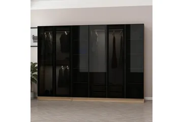 Fruitland Garderob 270 cm - Brun - Förvaring - Garderober & garderobssystem