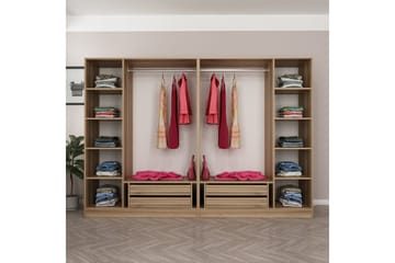 Fruitland Garderob 270 cm - Brun - Förvaring - Garderober & garderobssystem