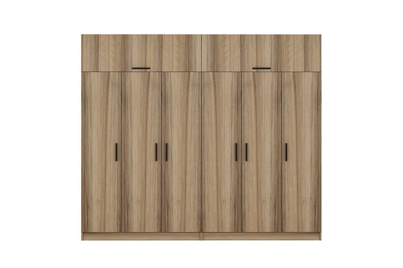 Fruitland Garderob 270 cm - Brun - Förvaring - Garderober & garderobssystem