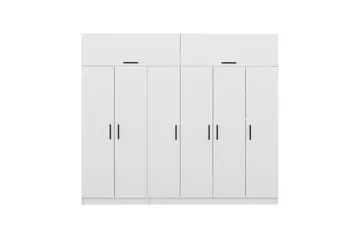 Fruitland Garderob 270 cm - Vit - Förvaring - Garderober & garderobssystem