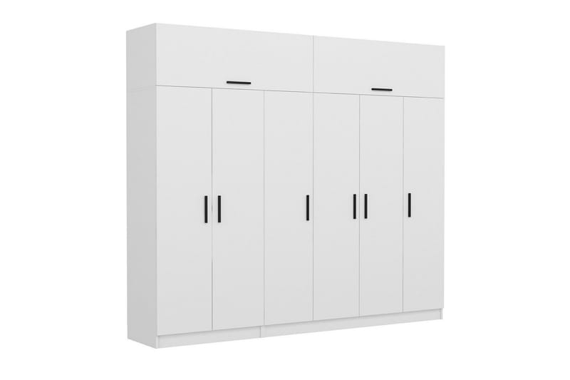 Fruitland Garderob 270 cm - Vit - Förvaring - Garderober & garderobssystem