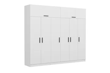 Fruitland Garderob 270 cm - Vit - Förvaring - Garderober & garderobssystem