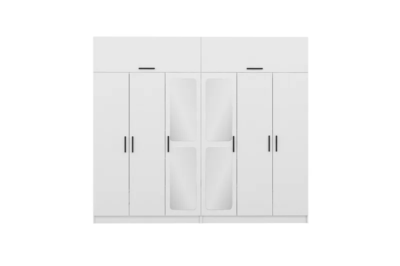 Fruitland Garderob 270 cm - Vit - Förvaring - Garderober & garderobssystem