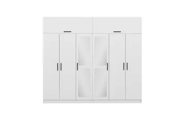 Fruitland Garderob 270 cm - Vit - Förvaring - Garderober & garderobssystem