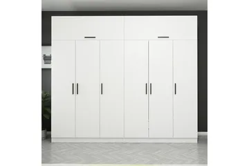 Fruitland Garderob 270 cm - Vit - Förvaring - Garderober & garderobssystem