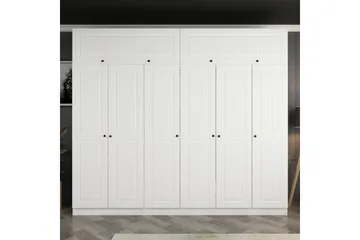 Fruitland Garderob 270 cm - Vit - Förvaring - Garderober & garderobssystem