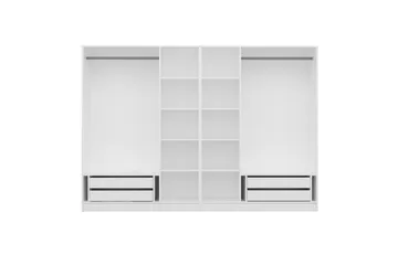 Fruitland Garderob 270 cm - Vit - Förvaring - Garderober & garderobssystem