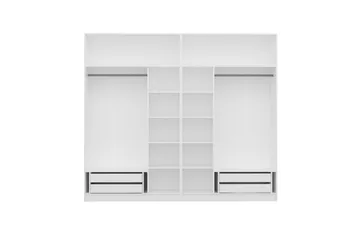 Fruitland Garderob 270 cm - Vit - Förvaring - Garderober & garderobssystem