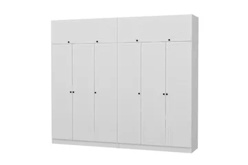 Fruitland Garderob 270 cm - Vit - Förvaring - Garderober & garderobssystem