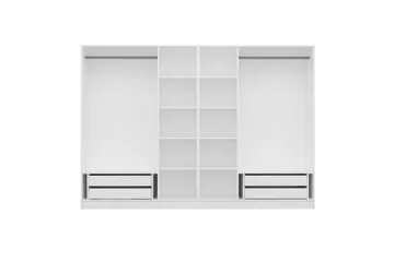 Fruitland Garderob 270 cm - Vit - Förvaring - Garderober & garderobssystem