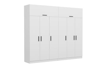 Fruitland Garderob 270 cm - Vit - Förvaring - Garderober & garderobssystem