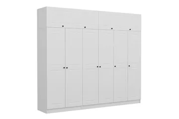 Fruitland Garderob 270 cm - Vit - Förvaring - Garderober & garderobssystem