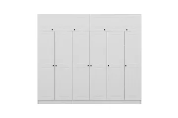 Fruitland Garderob 270 cm - Vit - Förvaring - Garderober & garderobssystem