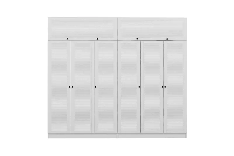 Fruitland Garderob 270 cm - Vit - Förvaring - Garderober & garderobssystem