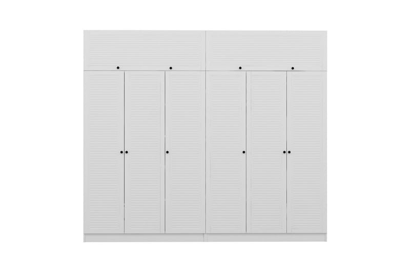 Fruitland Garderob 270 cm - Vit - Förvaring - Garderober & garderobssystem