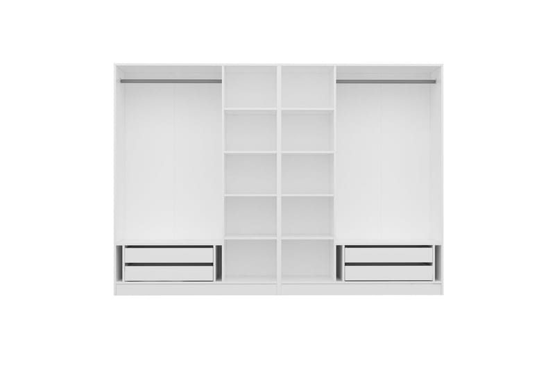 Fruitland Garderob 270 cm - Vit - Förvaring - Garderober & garderobssystem
