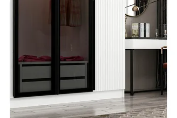 Fruitland Garderob 270 cm - Vit - Förvaring - Garderober & garderobssystem