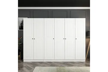 Fruitland Garderob 270 cm - Vit - Förvaring - Garderober & garderobssystem