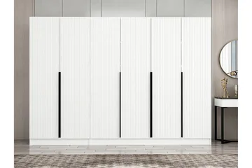 Fruitland Garderob 270 cm - Vit - Förvaring - Garderober & garderobssystem