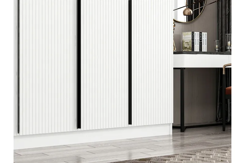 Fruitland Garderob 270 cm - Vit - Förvaring - Garderober & garderobssystem