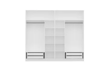 Fruitland Garderob 270 cm - Vit - Förvaring - Garderober & garderobssystem