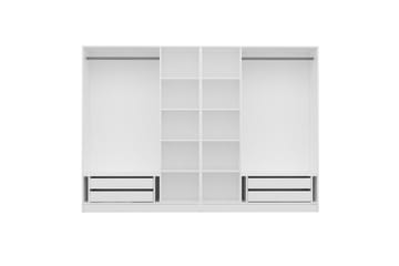 Fruitland Garderob 270 cm - Vit - Förvaring - Garderober & garderobssystem