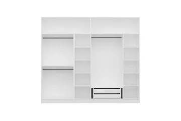 Fruitland Garderob 270 cm - Vit - Förvaring - Garderober & garderobssystem