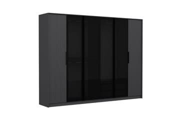 Fruitland Garderob 274x210 cm - Antracit - Förvaring - Garderober & garderobssystem