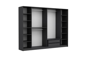 Fruitland Garderob 274x210 cm - Antracit - Förvaring - Garderober & garderobssystem