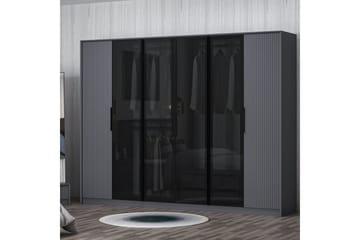 Fruitland Garderob 274x210 cm - Antracit - Förvaring - Garderober & garderobssystem