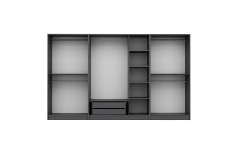 Fruitland Garderob 315 cm - Antracit - Förvaring - Garderober & garderobssystem