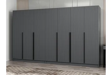 Fruitland Garderob 315 cm - Antracit - Förvaring - Garderober & garderobssystem