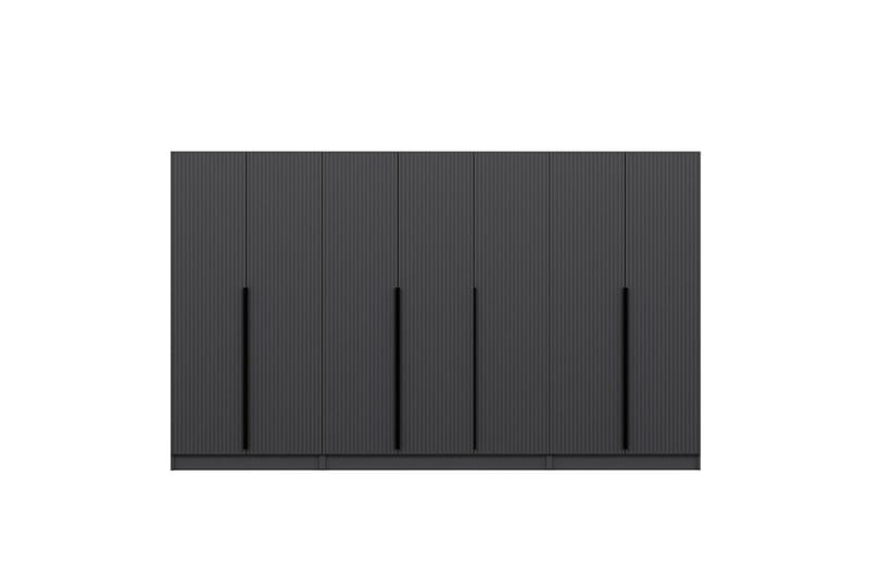 Fruitland Garderob 315 cm - Antracit - Förvaring - Garderober & garderobssystem
