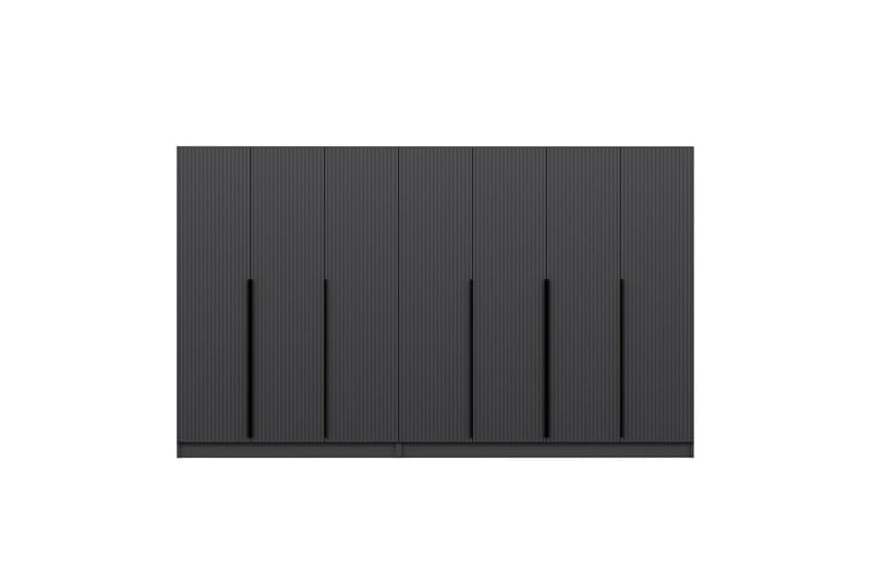 Fruitland Garderob 315 cm - Antracit - Förvaring - Garderober & garderobssystem