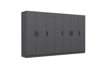 Fruitland Garderob 315 cm - Antracit - Förvaring - Garderober & garderobssystem