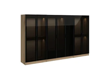 Fruitland Garderob 315 cm - Ek - Förvaring - Garderober & garderobssystem