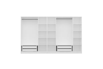 Fruitland Garderob 315 cm - Vit - Förvaring - Garderober & garderobssystem