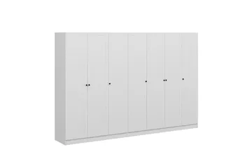 Fruitland Garderob 315 cm - Vit - Förvaring - Garderober & garderobssystem