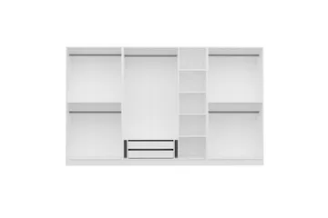 Fruitland Garderob 315 cm - Vit - Förvaring - Garderober & garderobssystem