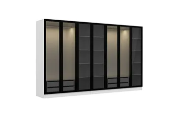 Fruitland Garderob 315 cm - Vit - Förvaring - Garderober & garderobssystem