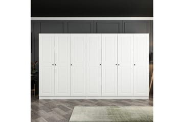 Fruitland Garderob 315 cm - Vit - Förvaring - Garderober & garderobssystem