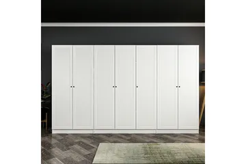 Fruitland Garderob 315 cm - Vit - Förvaring - Garderober & garderobssystem